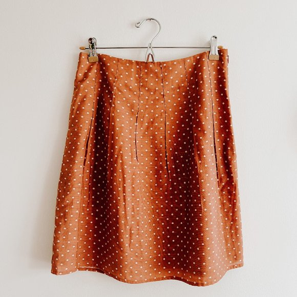 Loft Polka dot skirt, Size 0 - Picture 1 of 5